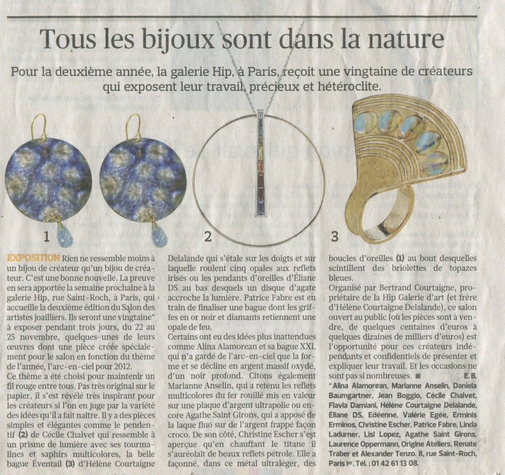 Le Figaro - 16 nov 2012