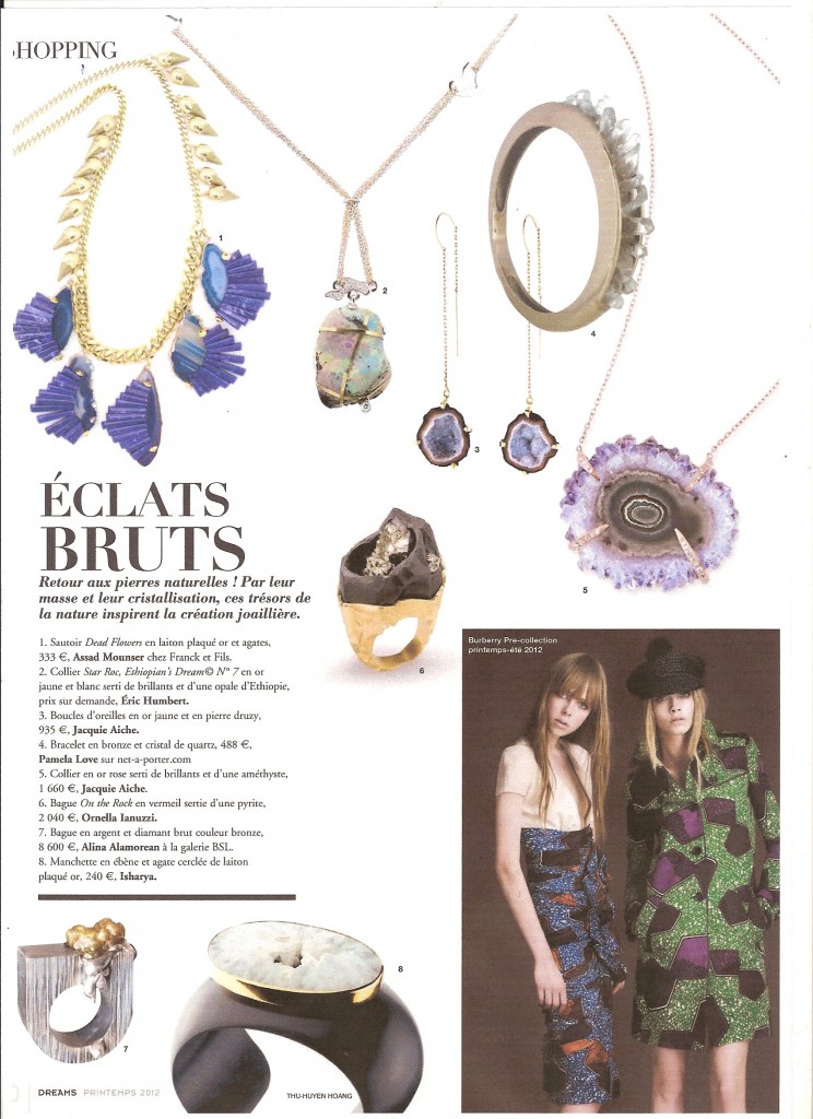 DREAMS Magazine - Spring 2012 - Bronze Diamond Ring 
